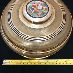 Gold Antique Musical Candy Dish